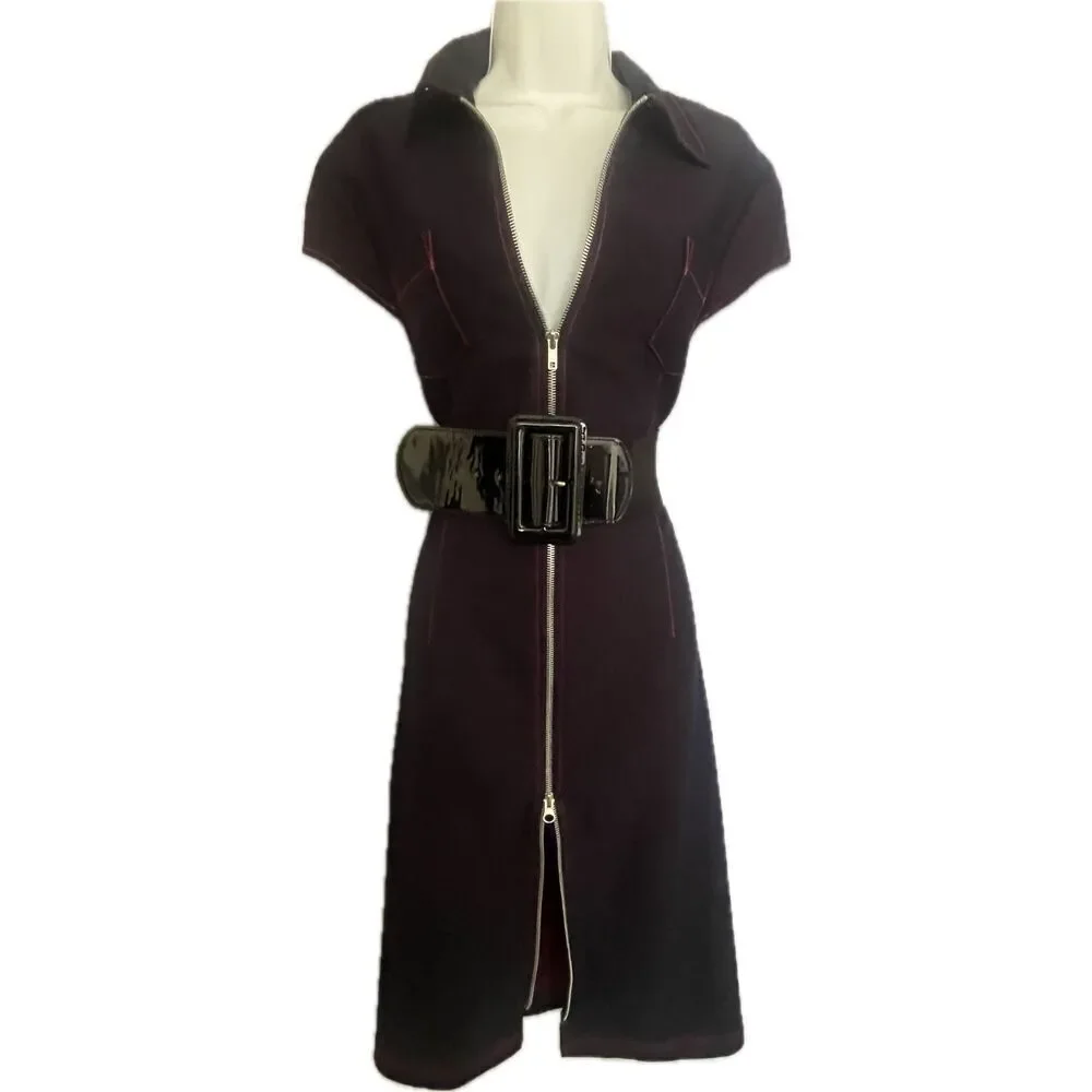 Statement Belt Vintage 80’s Stretch Belt Only Corporate Goth